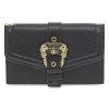 Versace Jeans Couture Shoulder Bag Jeans Couture Range F Sketch 15 Wallet Grainy Buckle In Black Saffiano^Women Shoulder Bags