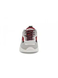 Crime London Sneakers Komrad In Bordeaux Leather^Men Sneakers