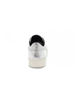 Crime London Sneakers Low Top Classic In Silver Laminate^Women Sneakers