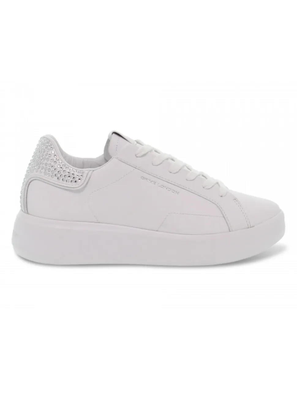 Crime London Sneakers Low Top Level Up In White Leather^Women Sneakers