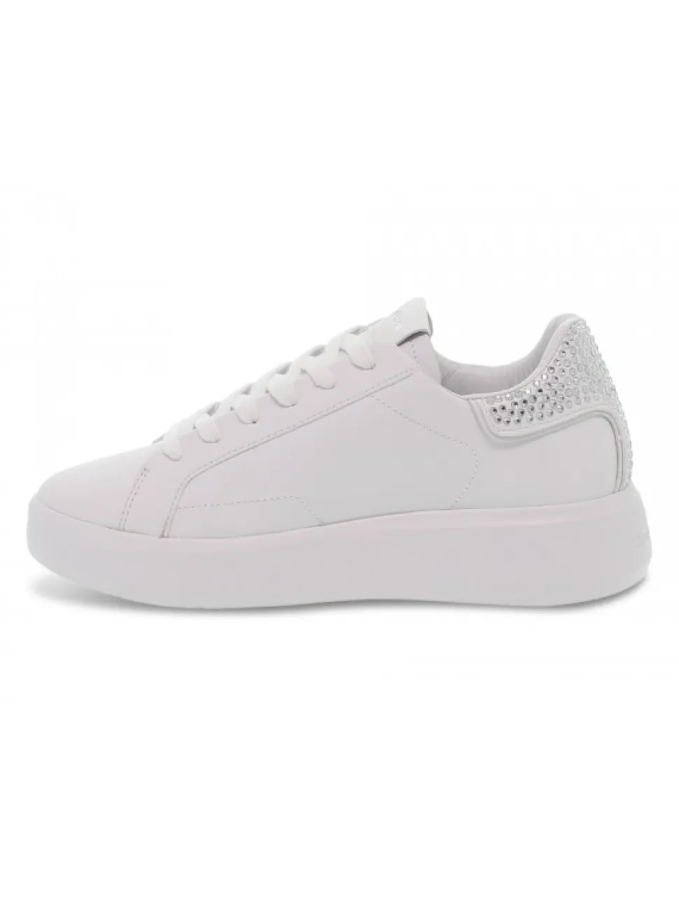 Crime London Sneakers Low Top Level Up In White Leather^Women Sneakers