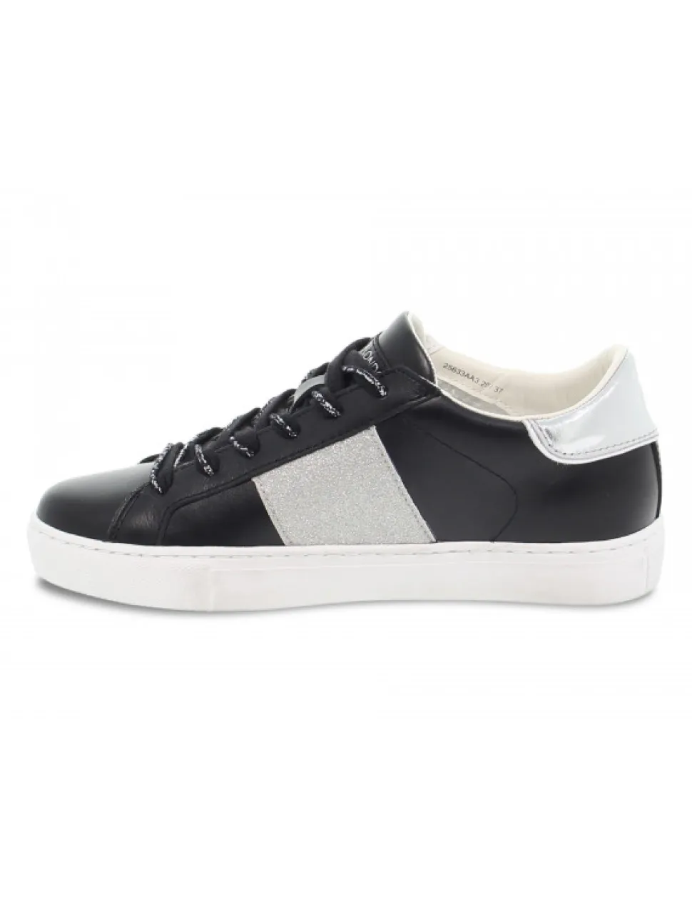 Crime London Sneakers Low Top Essential In Black Leather^Women Sneakers