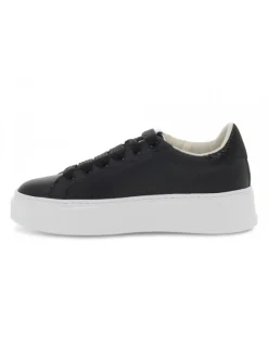 Crime London Sneakers Weightless Low Top In Black Leather^Women Sneakers