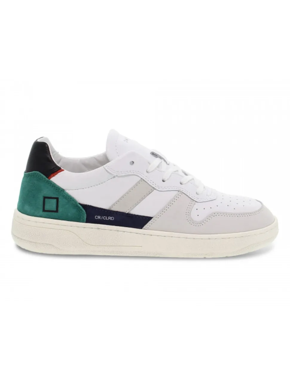 D.A.T.E. Sneakers Court 2.0 Colored In White Leather^Men Sneakers