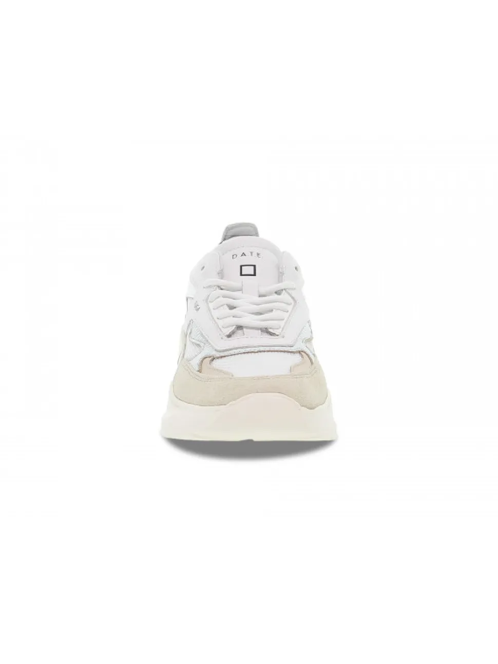 D.A.T.E. Sneakers Fuga Dragon White-Beige In White Leather^Women Sneakers