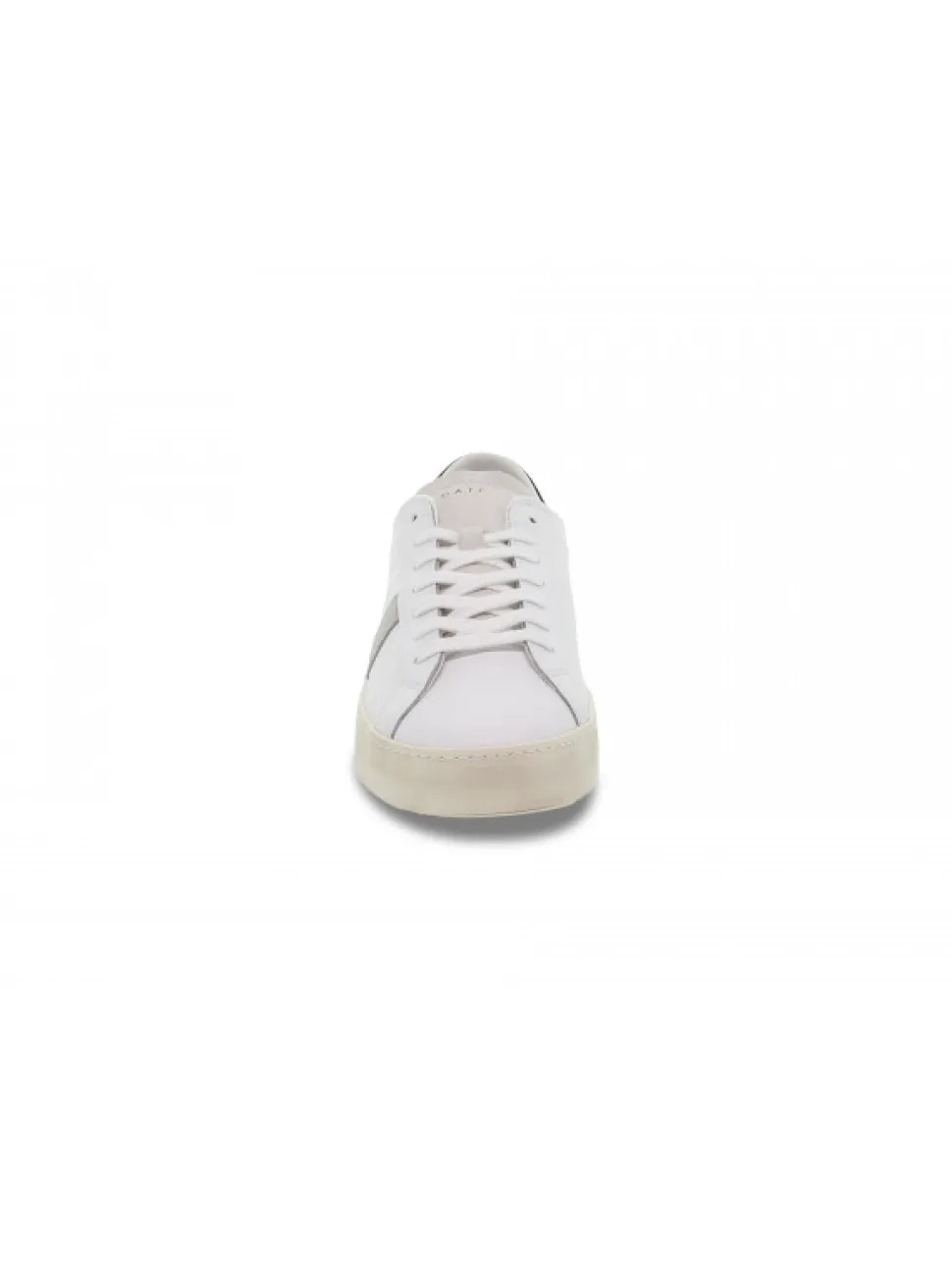 D.A.T.E. Sneakers Hill Low Calf White-Black In White Leather^Men Sneakers
