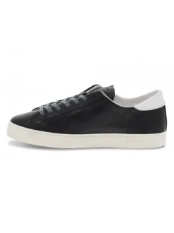 D.A.T.E. Sneakers Hill Low Calf Black In Black Leather^Men Sneakers
