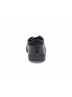 D.A.T.E. Sneakers Hill Low Vintage Calf Total-Black In Black Leather^Men Sneakers