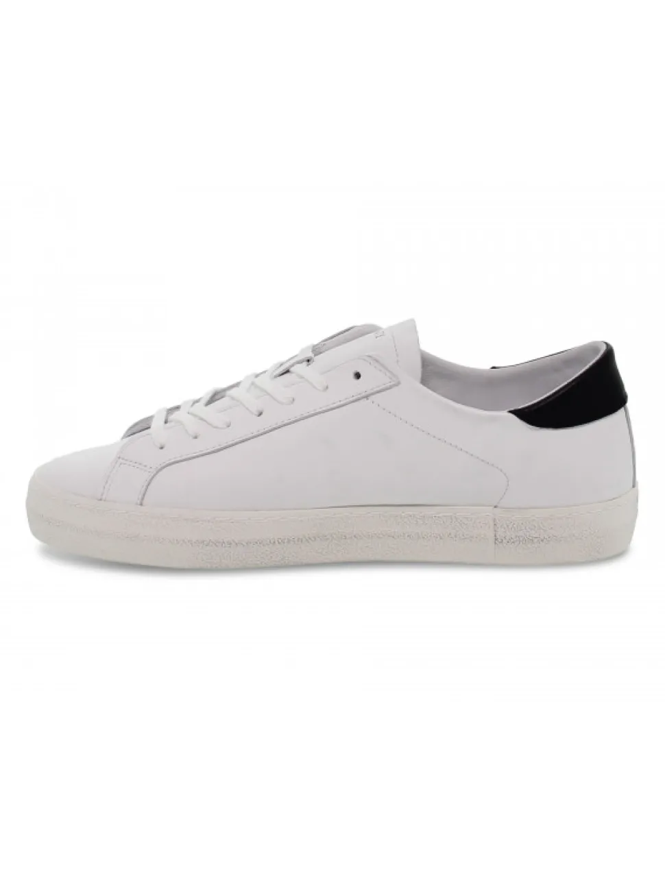 D.A.T.E. Sneakers Hill Low Vintage Calf In White Leather^Men Sneakers