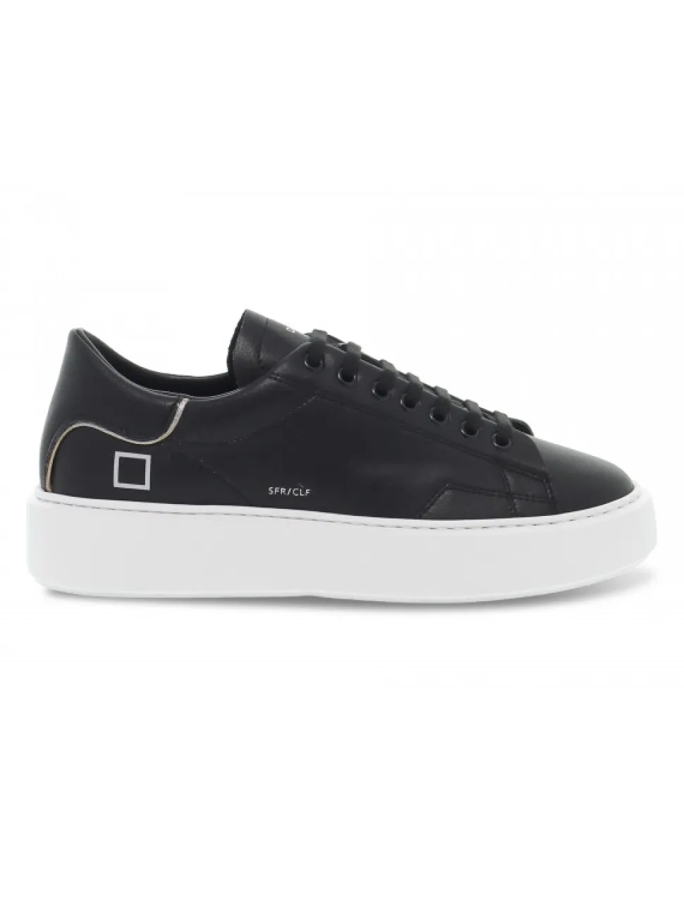 D.A.T.E. Sneakers Sfera Calf In Black Leather^Women Sneakers