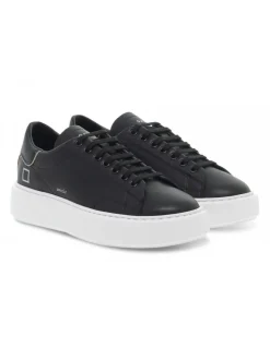 D.A.T.E. Sneakers Sfera Calf In Black Leather^Women Sneakers