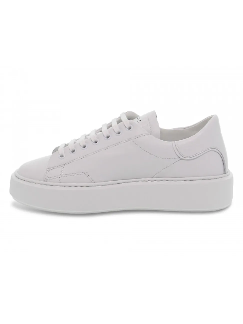 D.A.T.E. Sneakers Sfera Mono In White Leather^Women Sneakers