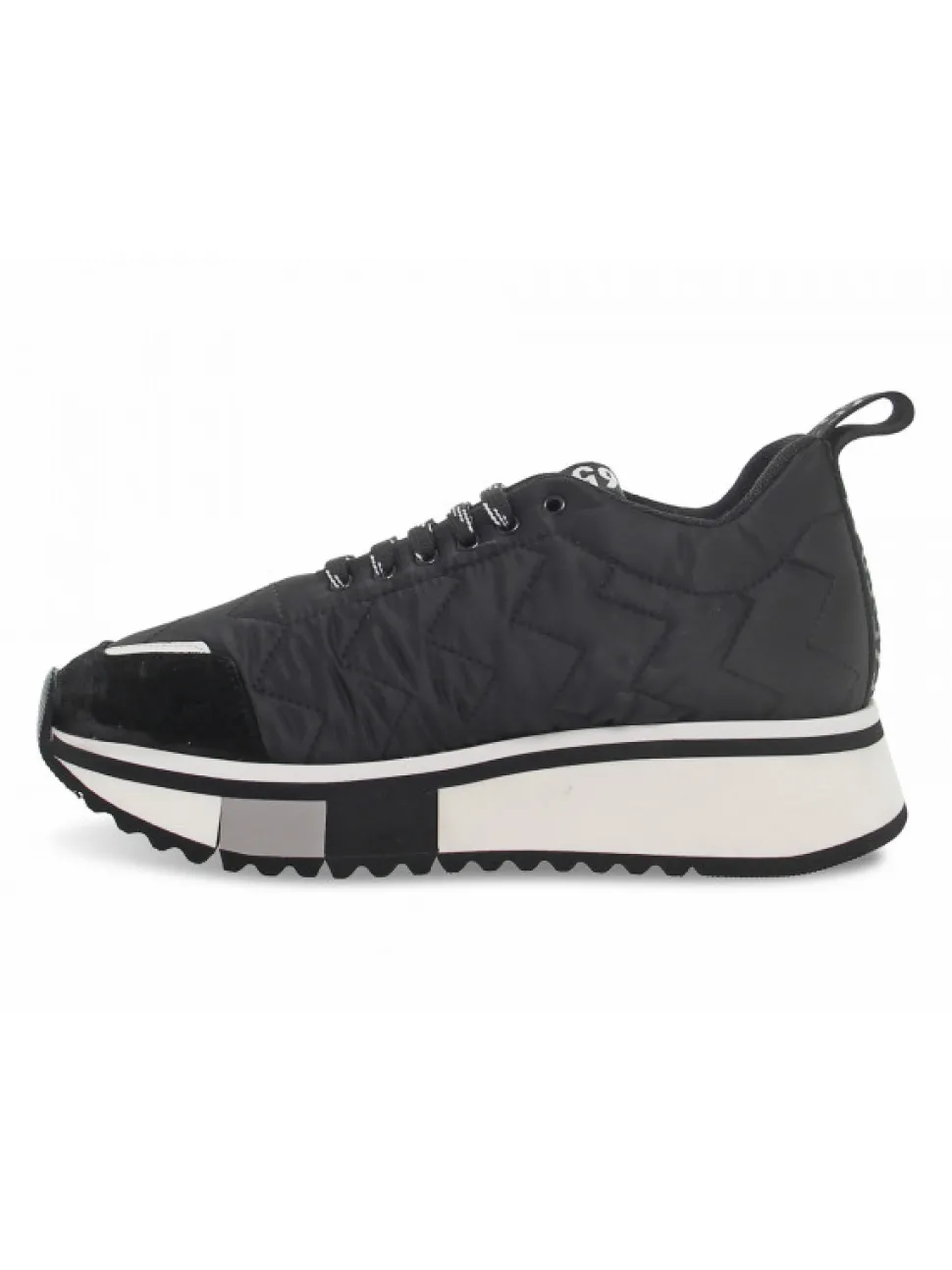Fabi Sneakers Moncler In Black Nylon^Women Sneakers
