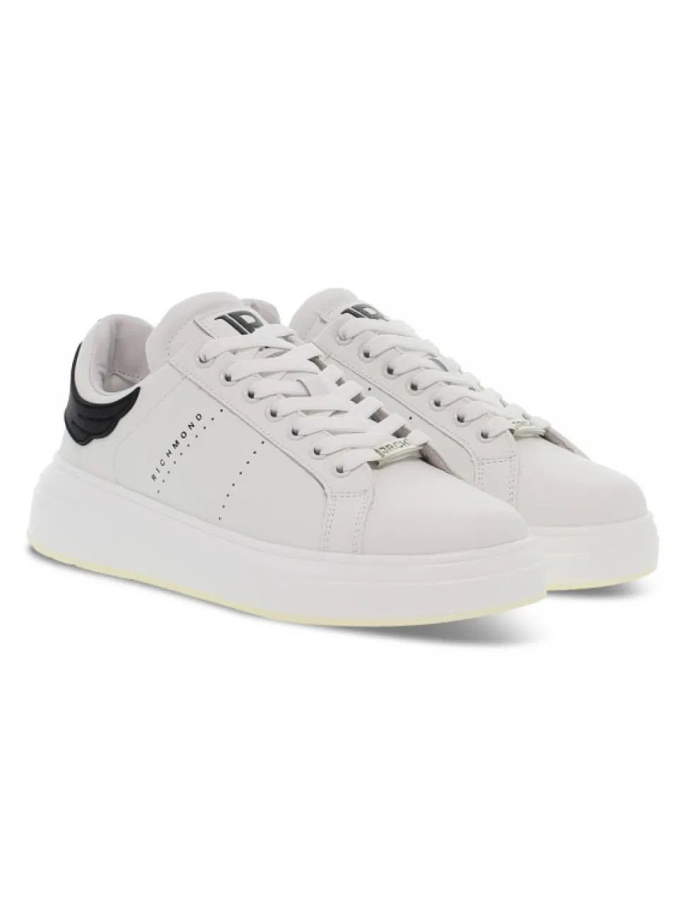 John Richmond Sneakers Alexander Mcqueen In White Leather^Men Sneakers