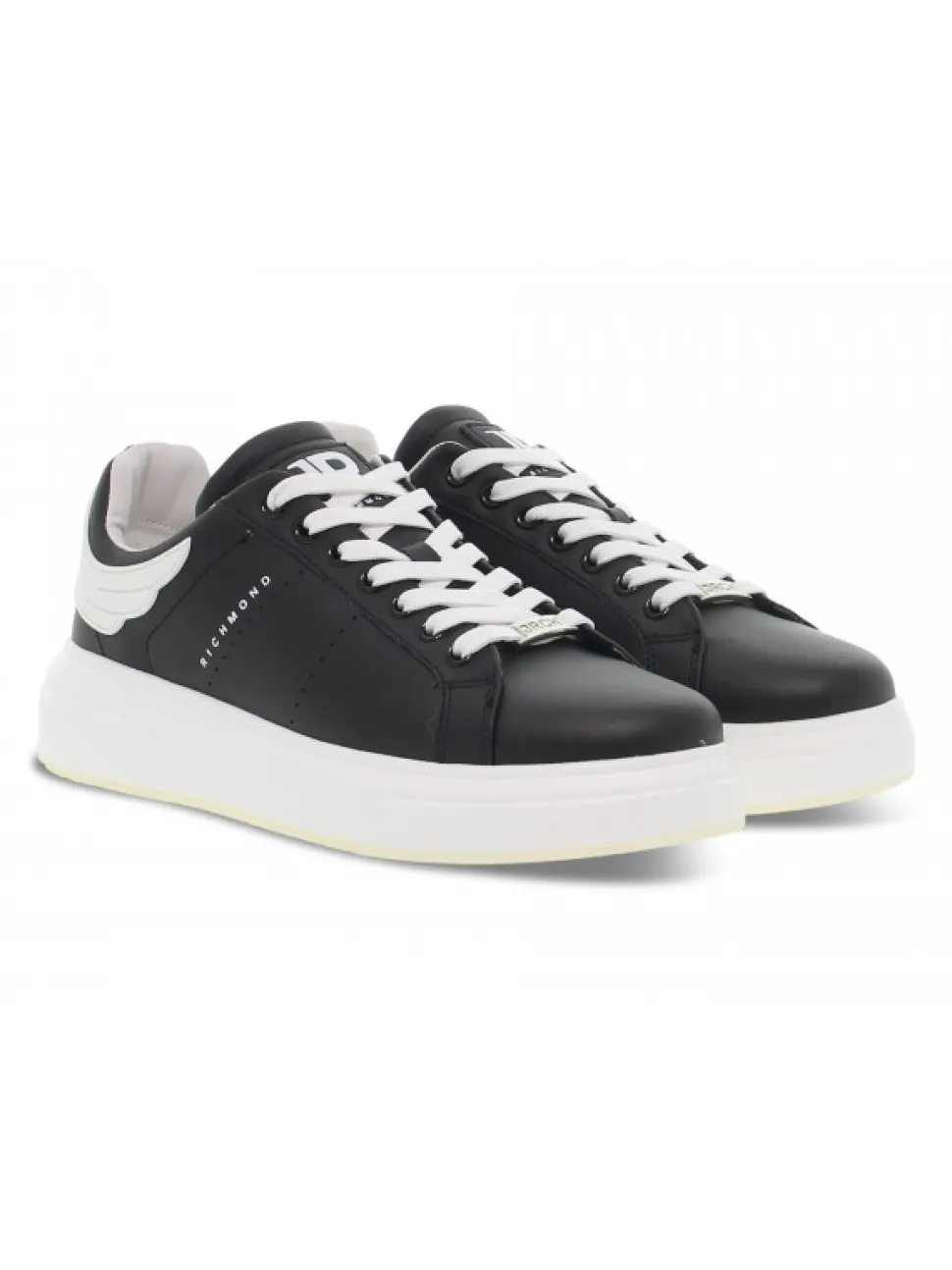 John Richmond Sneakers Alexander Mcqueen In Black Leather^Men Sneakers