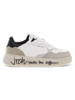 John Richmond Sneakers Dolce E Gabbana In White Leather^Men Sneakers