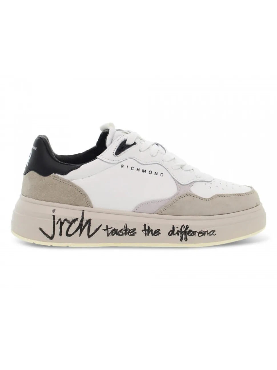 John Richmond Sneakers Dolce E Gabbana In White Leather^Men Sneakers