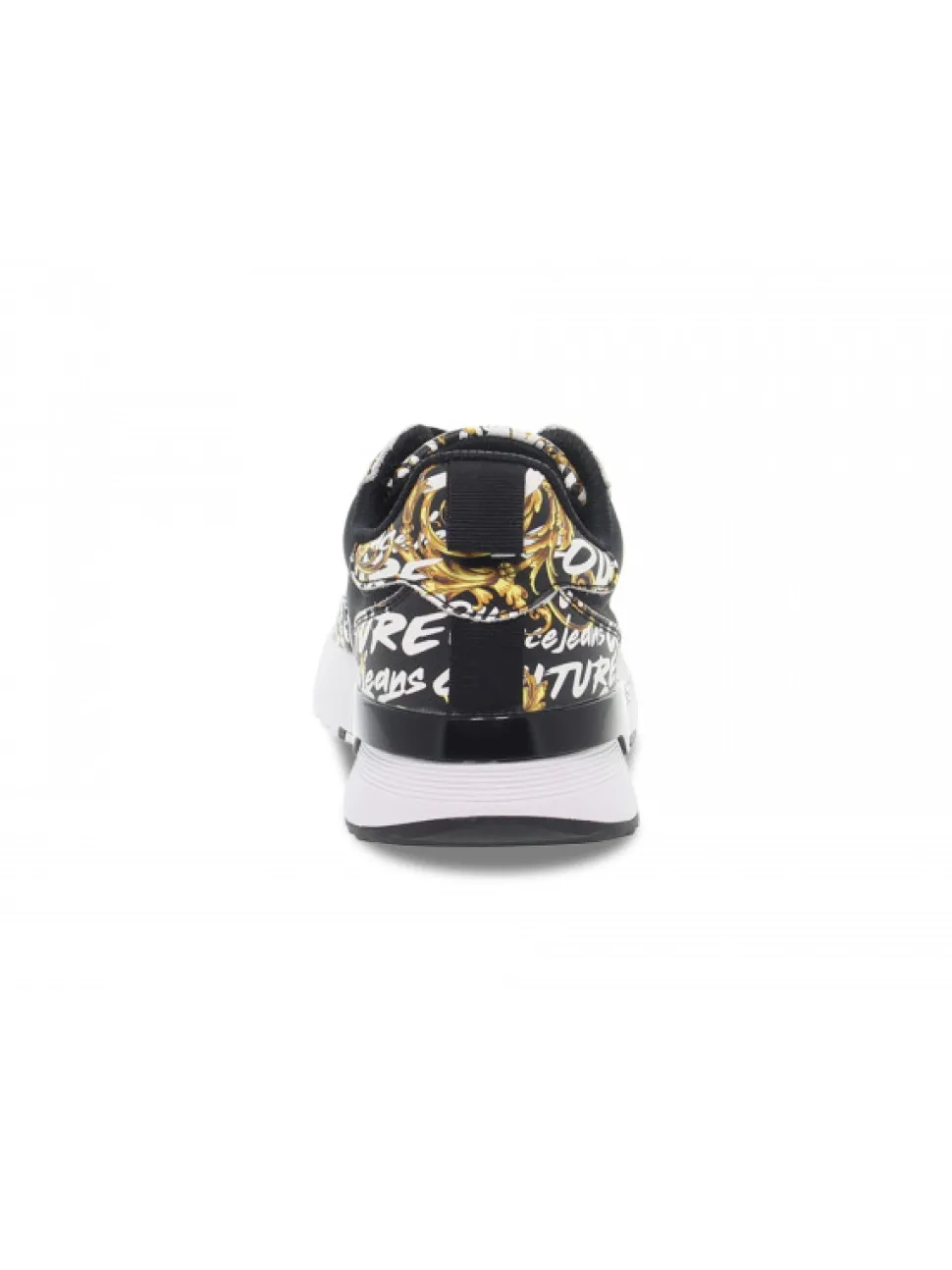 Versace Jeans Couture Sneakers Jeans Couture Dynamic Printed In Black Nylon^Women Sneakers