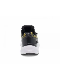 Versace Jeans Couture Sneakers Jeans Couture Wave In Black Nylon^Women Sneakers