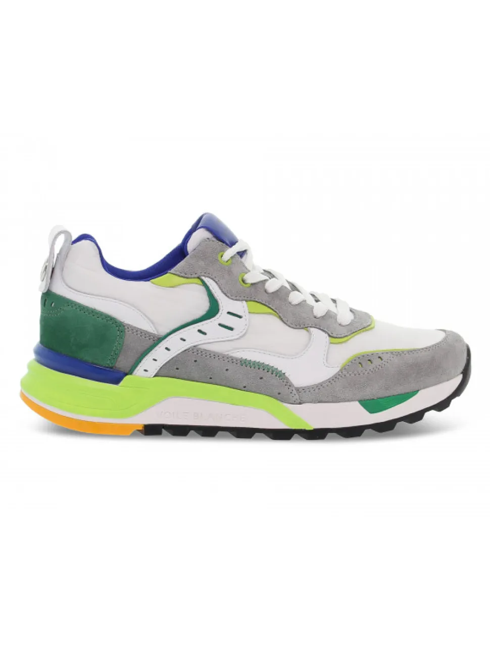 Voile Blanche Sneakers Bholt In Grey Suede Leather^Men Sneakers