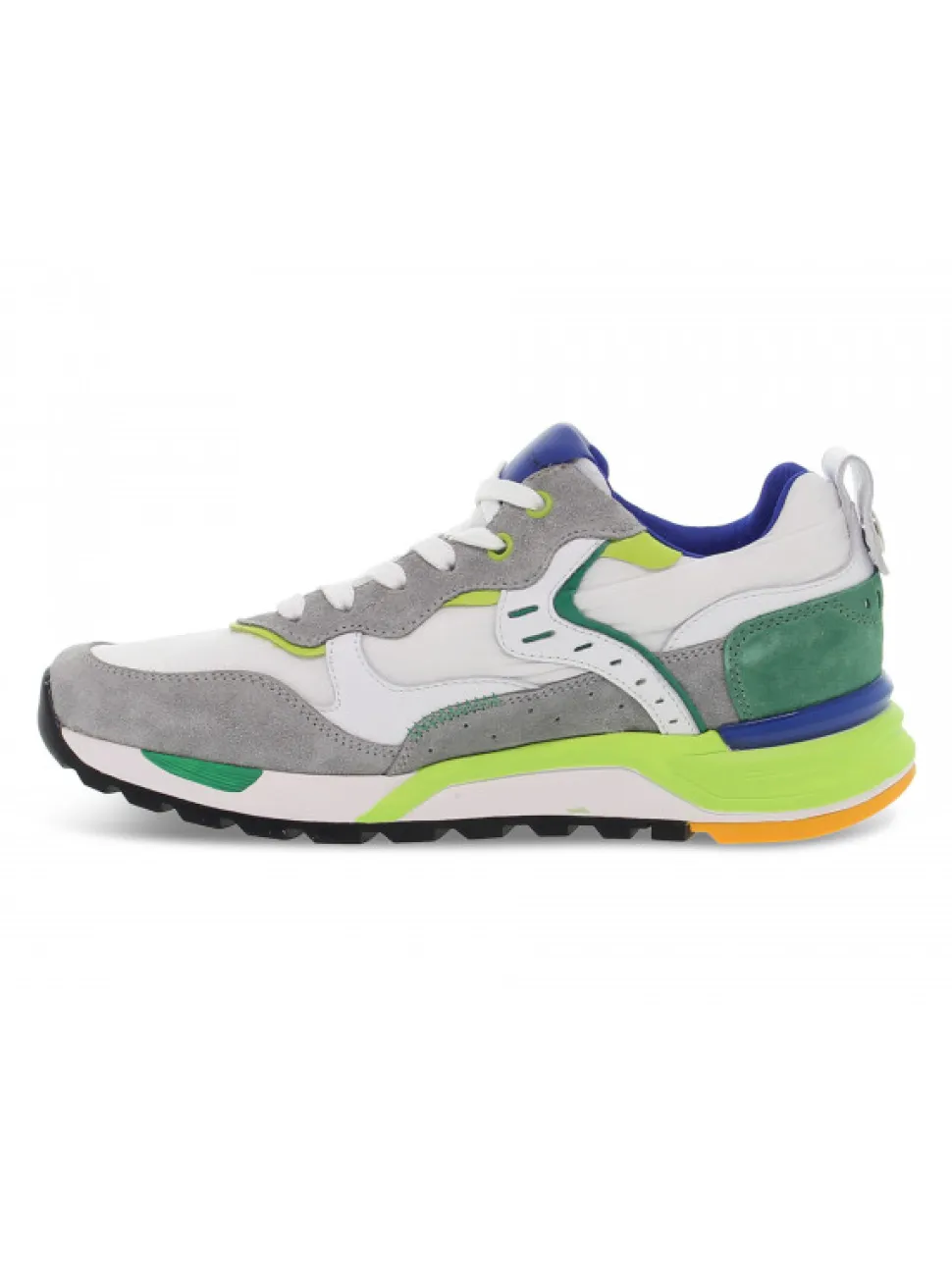 Voile Blanche Sneakers Bholt In Grey Suede Leather^Men Sneakers