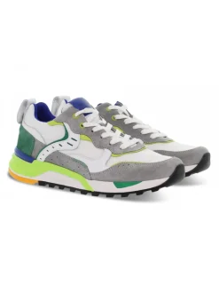 Voile Blanche Sneakers Bholt In Grey Suede Leather^Men Sneakers