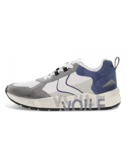 Voile Blanche Sneakers Club16 In Grey Suede Leather^Men Sneakers