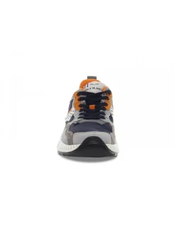 Voile Blanche Sneakers Club18 In Grey Suede Leather^Men Sneakers
