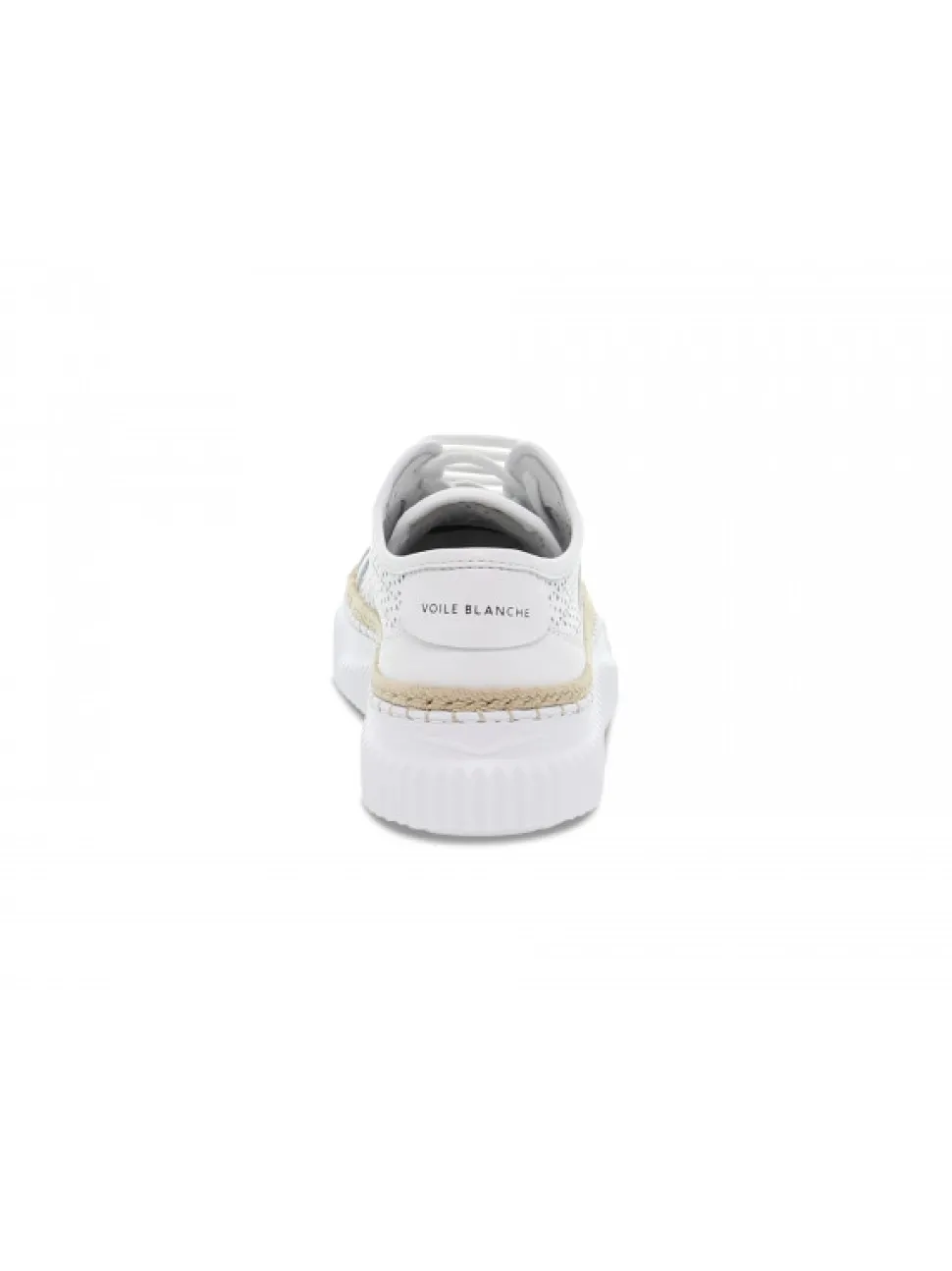 Voile Blanche Sneakers Maiorca Mesh In White Leather^Women Sneakers