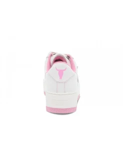 Windsor Smith Sneakers Rebound White Bubblegum In White Leather^Women Sneakers