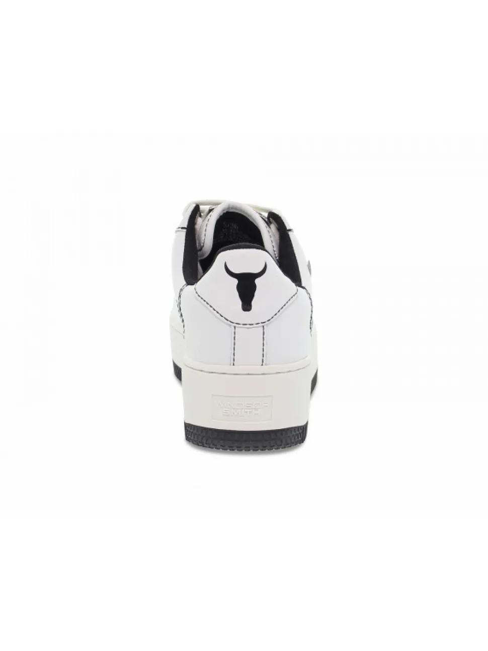 Windsor Smith Sneakers Rebound White Black In White Leather^Women Sneakers