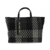 Rebelle Tote Bag Ashanti Shopping S Checked Wire In Black Fabric^Women Tote Bags