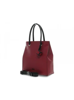 Rebelle Tote Bag Prisma Shopping M Ruga In Bordeaux Leather^Women Tote Bags